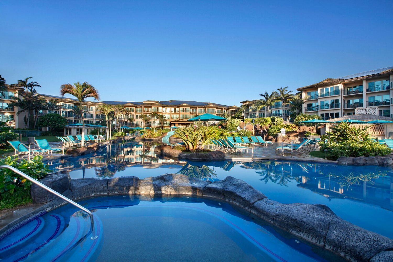 Waipouli Beach Resort Penthouse Beautiful Oceanview Aloha! Ac Pool Kapa'a Esterno foto